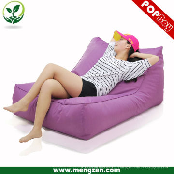 Outdoor Waterproof Double beanbag sofa chaise longue, canapé à café